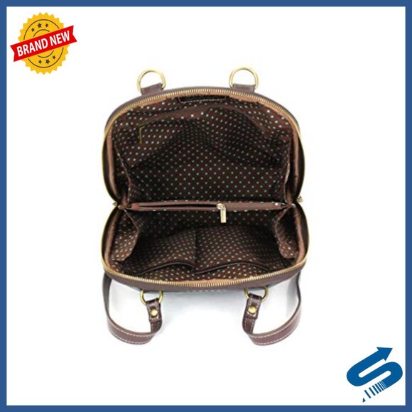 Convertible Backpack Purse Vegan Leather Adjustable Strap Casual main image 4